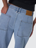 THRILLS Sloane Low Rise Barrel Jean - AGELESS BLUE