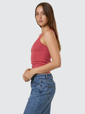 THRILLS Minimal Thrills Scoop Tank - REDWOOD