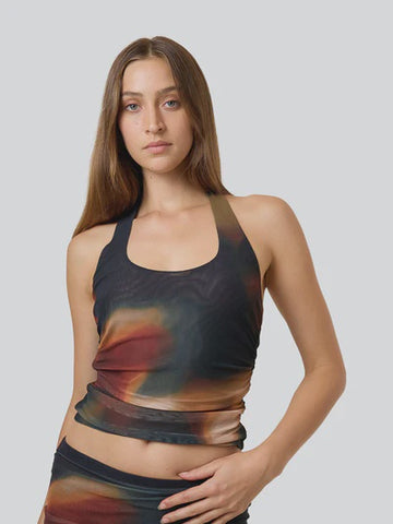 THRILLS Metamorphic Daze Halter Top - BLACK