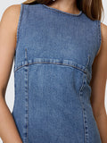 THRILLS Night Shift Mini Dress - STONED BLUES