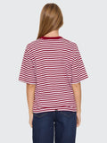 THRILLS Primitive Stripe Square Tee - SOUR CHERRY