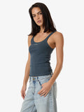 THRILLS Minimal Thrills Scoop Tank - DARK SLATE