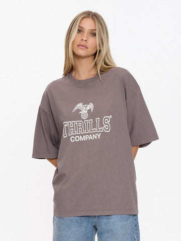 THRILLS Break Point Oversized Tee - SHROOM