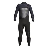 XCEL Drylock Chest Zip 4-3mm - BLACK