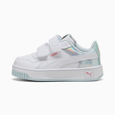 PUMA Carina Street Space Belle V Infant - WHITE/SEA GLASS
