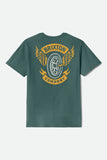 BRIXTON Payson Short Sleeve Tee - NIGHT SAGE