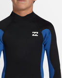 BILLABONG 302 Boys Foil BZ GBS Fullsuit - MID BLUE