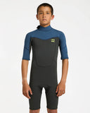 BILLABONG (Boys 8-16) 2/2 mm Absolute Core Springsuit - DARK DENIM