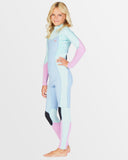 BILLABONG 302 Teen Synergy Back Zip Full Suit 3/2mm - ICEBERG