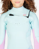 BILLABONG Teen Synergy Chest Zip Full Suit 3/2mm - ICEBERG