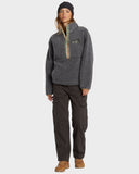 BILLABONG Horizon Mock Neck - CHARCOAL