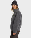 BILLABONG Horizon Mock Neck - CHARCOAL