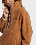 BILLABONG Horizon Mock Neck - SANDALWOOD