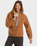 BILLABONG Horizon Mock Neck - SANDALWOOD