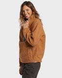 BILLABONG Horizon Mock Neck - SANDALWOOD