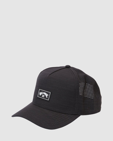 BILLABONG Crossfire Snapback - BLACK SLUB