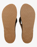 BILLABONG Brunswick Mens Thongs - BLACK