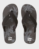 BILLABONG All Day Impact Print Thongs - BLACK
