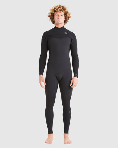 BILLABONG Revolution Chest Zip Full Wetsuit 3/2mm - BLACK