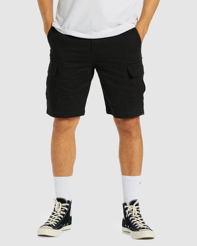 BILLABONG Combat Cargo Shorts - CHAR