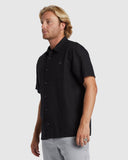 BILLABONG Ricardo Short Sleeve Shirt - BLACK