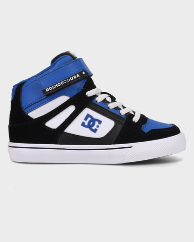 DC Youth Pure High Top Ev - BLUE/BLACK/WHITE