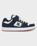 DC Youth Manteca 4 V - NAVY/WHITE/GREEN