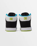 DC Manteca 4 Hi YOUTH - BLACK/GREY/GREEN