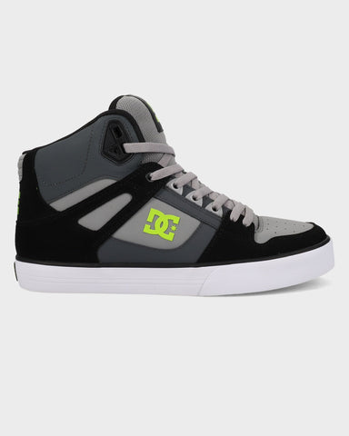 DC Pure High Top WC - GREY/BLACK