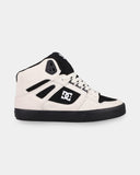 DC Pure High Top - OFF WHITE/WHITE/BLACK