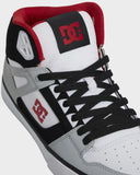 DC Pure High Top WC - DEEP RED/WHITE