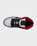 DC Pure High Top WC - DEEP RED/WHITE