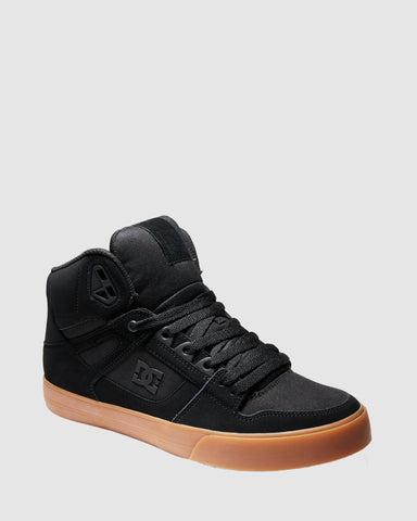 DC Pure High Top WC - BLACK/GUM