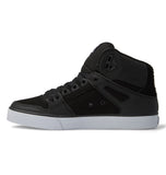 DC Pure High-Top WC - BLACK/BLACK/WHITE
