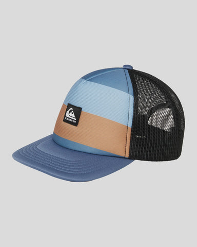 QUIKSILVER Emu Coop Youth - CHINA BLUE/STRIPE