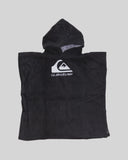 QUIKSILVER Hooded Towel Youth - BLACK