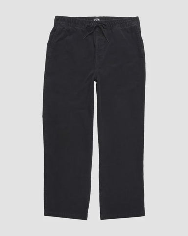 BILLABONG Larry Cord Pants - BLACK