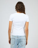SILENT THEORY Bella Tee- WHITE