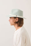 BRIXTON Messer Fedora - SEAGRASS/WHITECAP