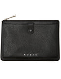 RUSTY - Grace Leather Pouch - BLACK