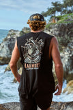 THE MAD HUEYS Captain Ship Faced Muscle - BLACK