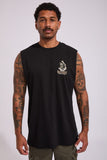 THE MAD HUEYS Captain Ship Faced Muscle - BLACK
