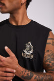 THE MAD HUEYS Captain Ship Faced Muscle - BLACK