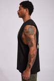 THE MAD HUEYS Captain Ship Faced Muscle - BLACK