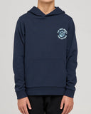 THE MAD HUEYS Captain Two Faced Youth Pullover - NAVY
