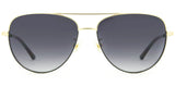 CARVE Solana Gloss Gold-Black Metal Gradient Grey Lens