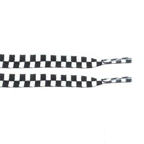 LaceSpace Chequered Flat Laces