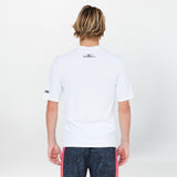 O'NEILL - Clean & Mean UV SS Rash Tee - WHITE