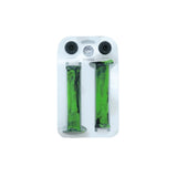 COLONY Much Room BMX Grips & Bar Ends - GREEN STORM