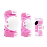 CORE Junior Triple Skate Pad Set - PINK/WHITE